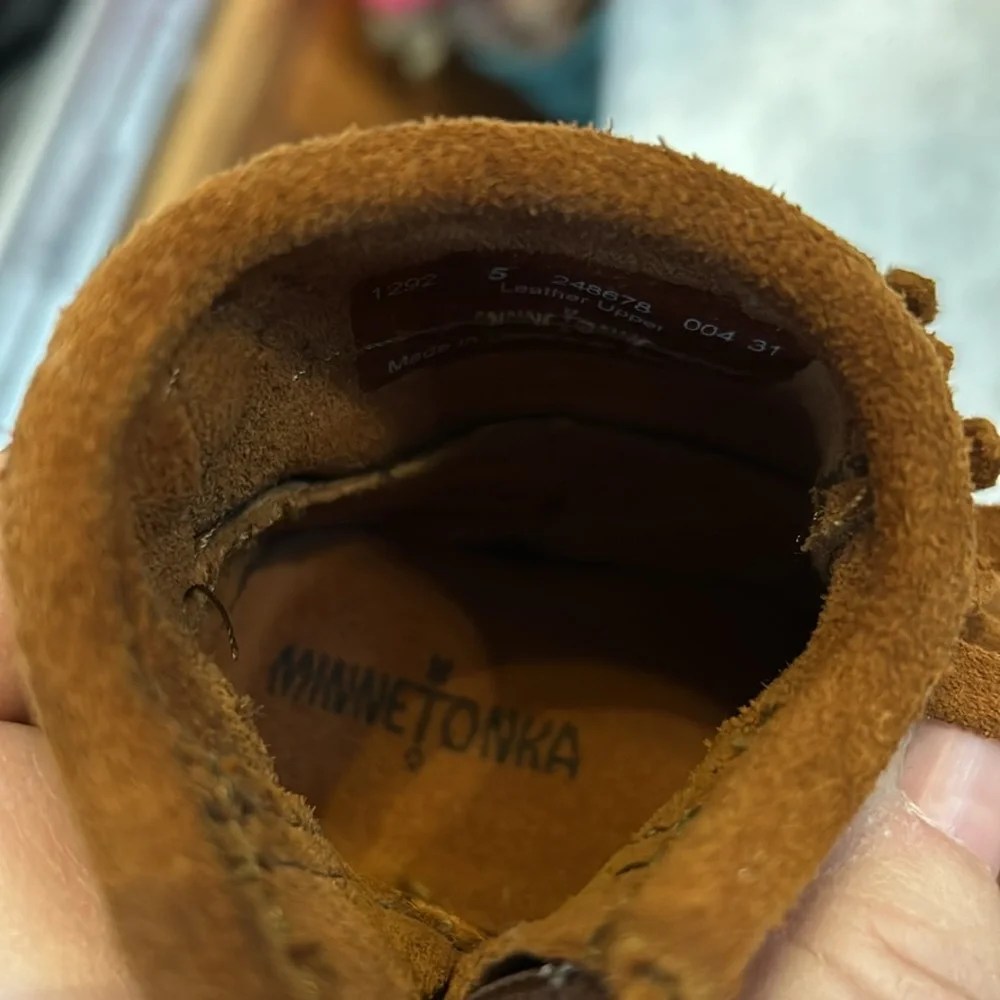 Minnetonka infant moccasin